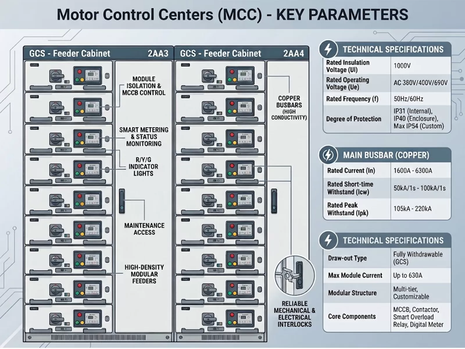 Understanding Motor Control Centers (MCC): Components & Functions